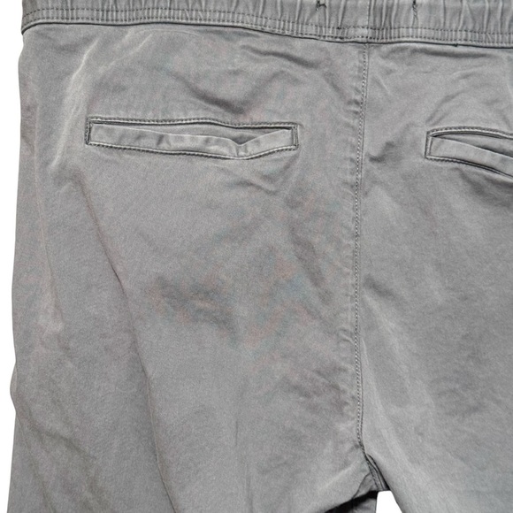 ZARA Gray Pull On Drawstring Waist Joggers size large - Picture 7 of 9